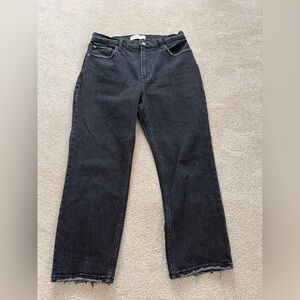 Abercrombie & Fitch Women's Dark Ankle Straight Jeans